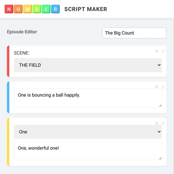 Numberblocks Script Maker