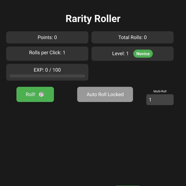 Rarity Roller