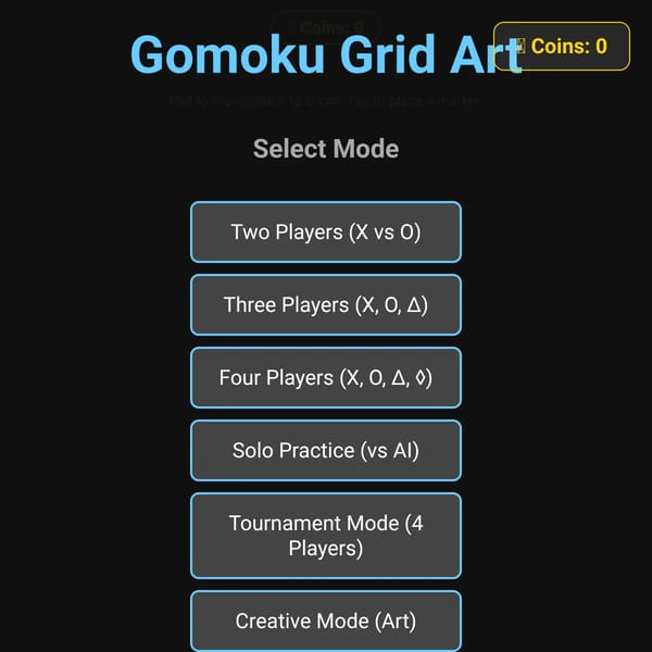1000x1000 Tic-Tac-Toe (Gomoku)