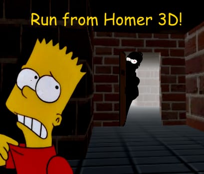 BART VS HOMER 3D