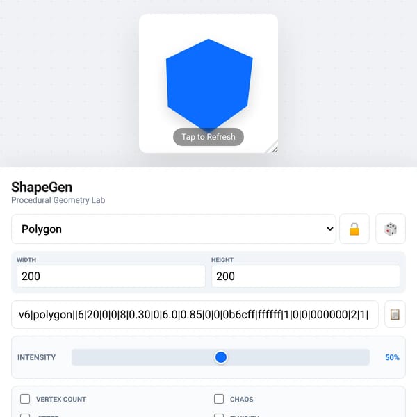 Shape Generator
