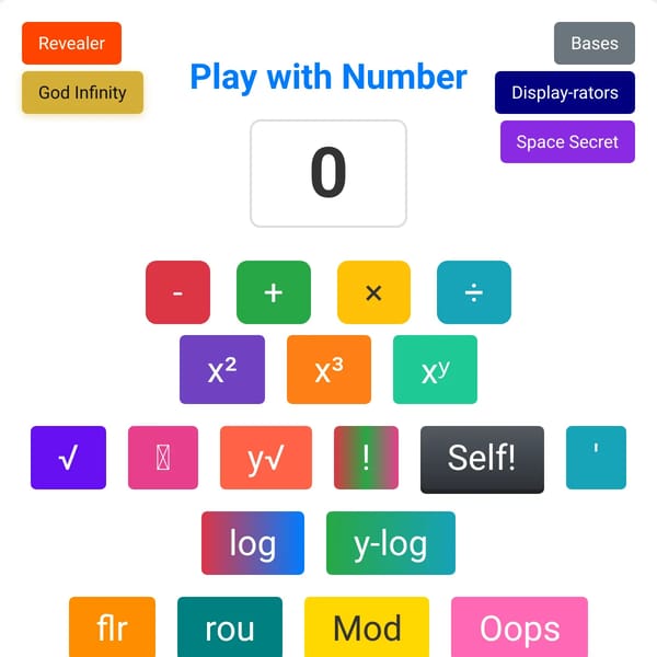 Play with Number Modded