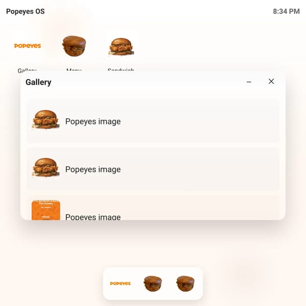 Popeyes OS Beta 0.1