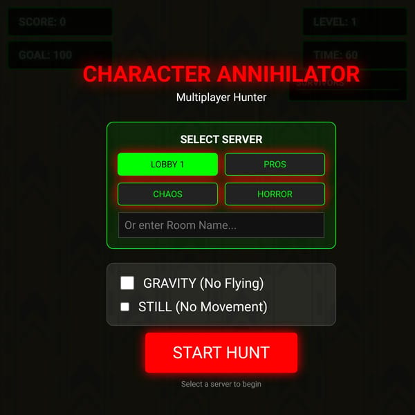 Character Annihilator