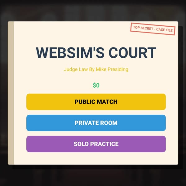 Websim's Court | W.I.P |