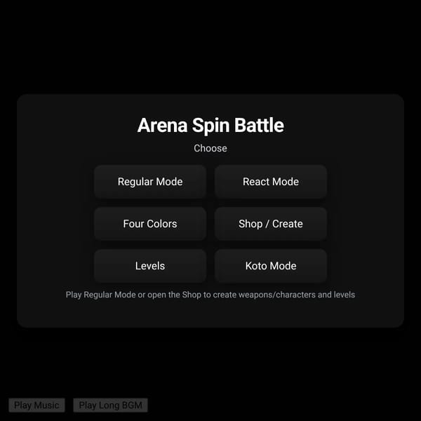 Arena Spin Battle