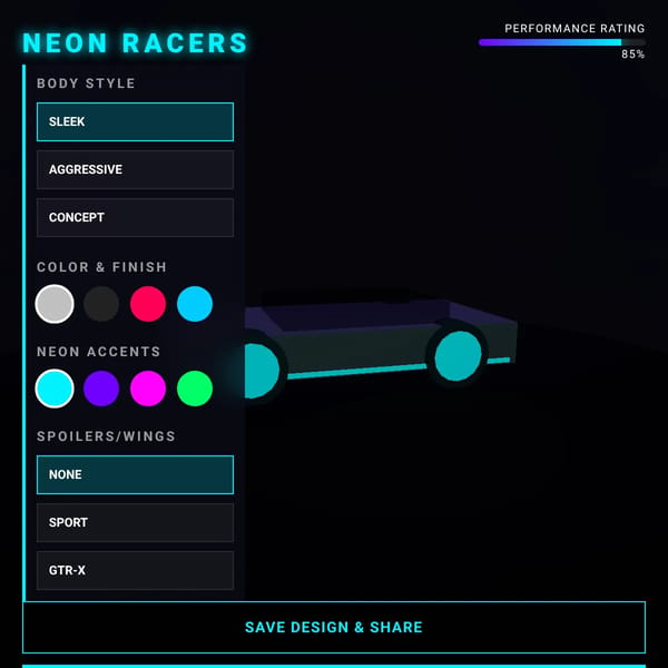 WEBSITE GAME CAR