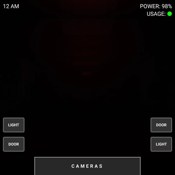 FNAF STYLE ANIMATRONIC CAT 3D UI MOBILE