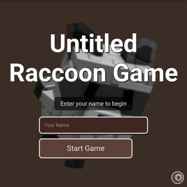 Grow a garden but your a racoon