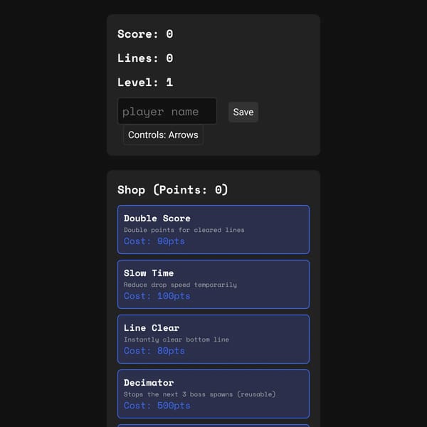 Battle Tetris
