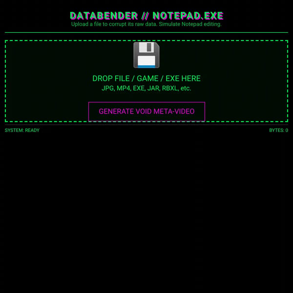 NOTEPAD GLITCHER
