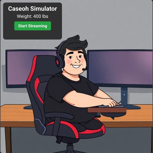 Caseoh Simulator