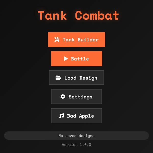 Tank Combat (barebones)