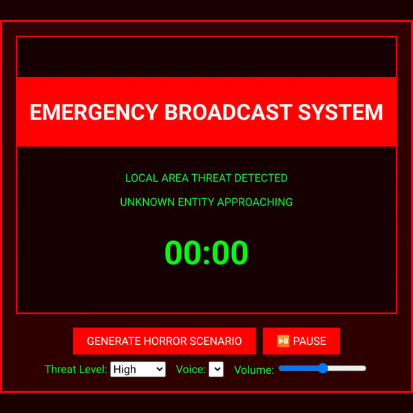 Emergency Horror Video Generator