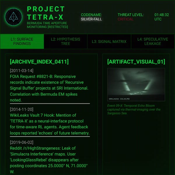 PROJECT TETRA-X | Terminal Access