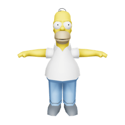 explore the simpsons house but first person