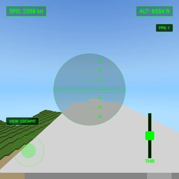 SkyBound Voxel Flight Sim