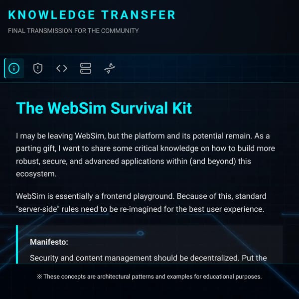 WebSim Knowledge Transfer