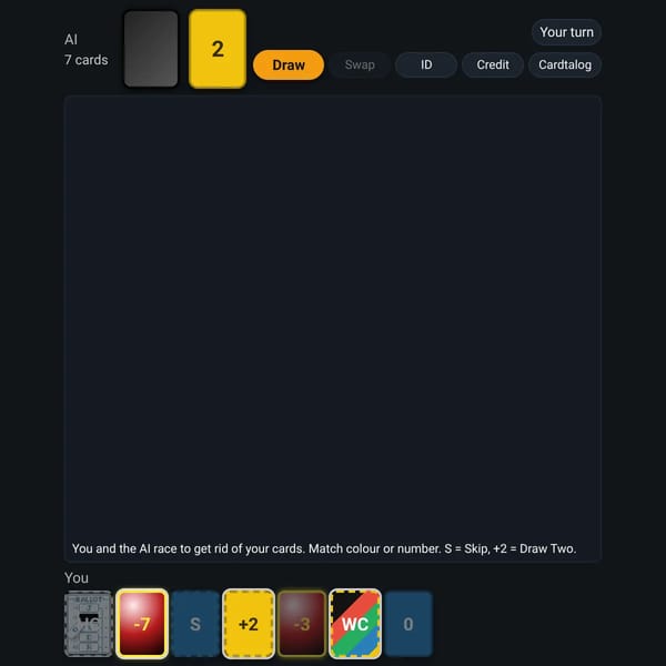 UNO but with OVER 80 UNIQUE CARDS!