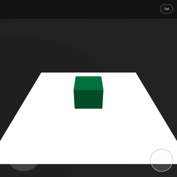 Cube Platform Game