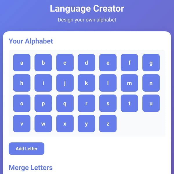 Language Creator