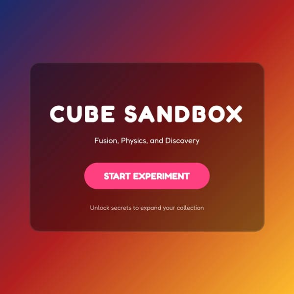 Cube Sandbox