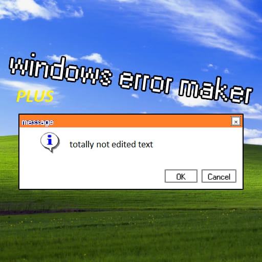 windows error maker +