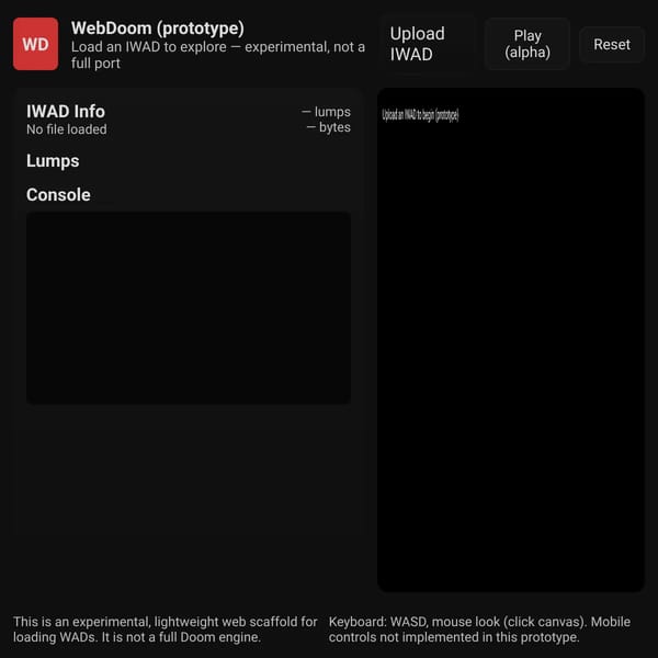WebDoom - Prototype