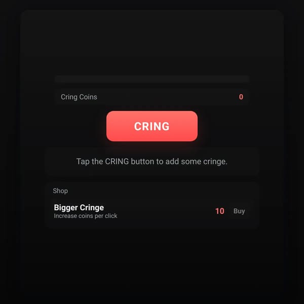 Cring Meter