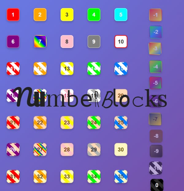 Numberblocks with add or Not!