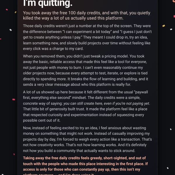 I'm Quitting