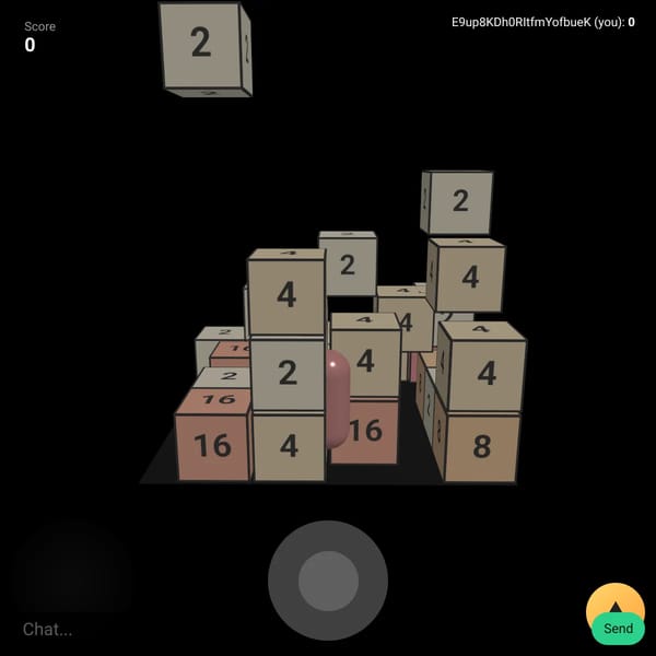 2048 3D Multiplayer