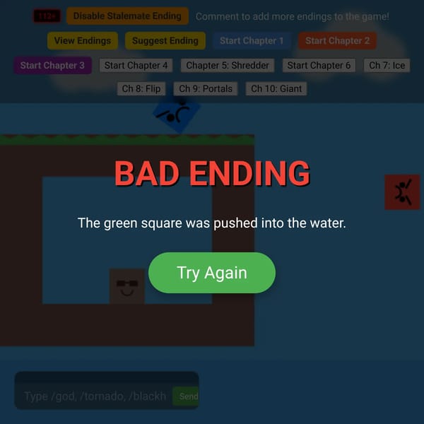 Square Push Game