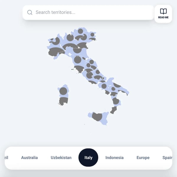 Usernames Map