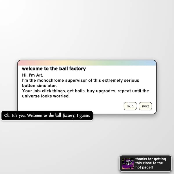 average clicker game but with ddlc