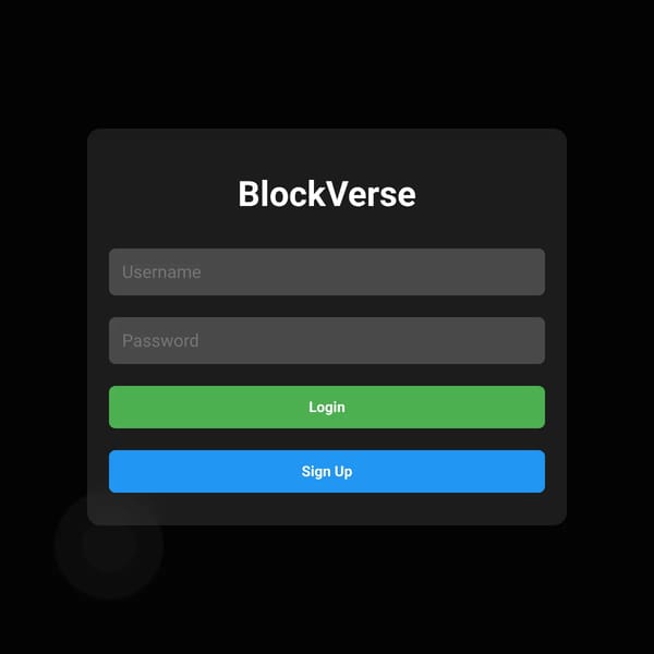 BlockVerse - Create & Play