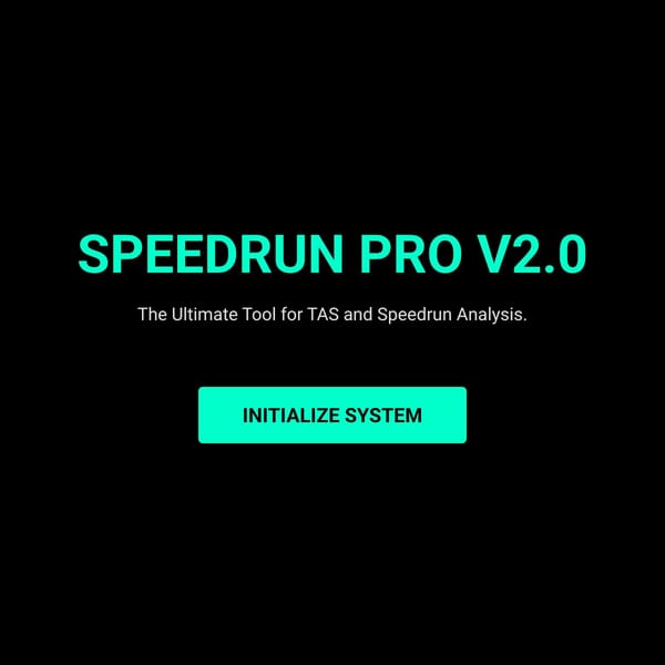 Speedrun Pro v2.0