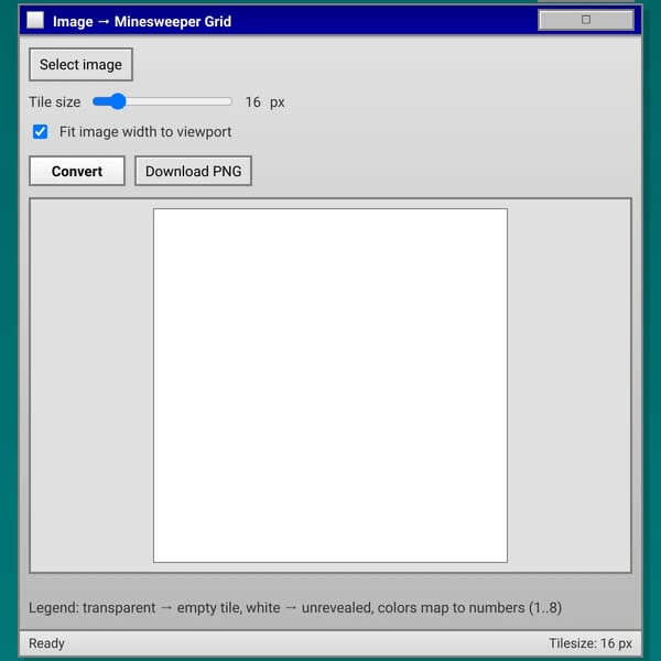 Image to Minesweeper