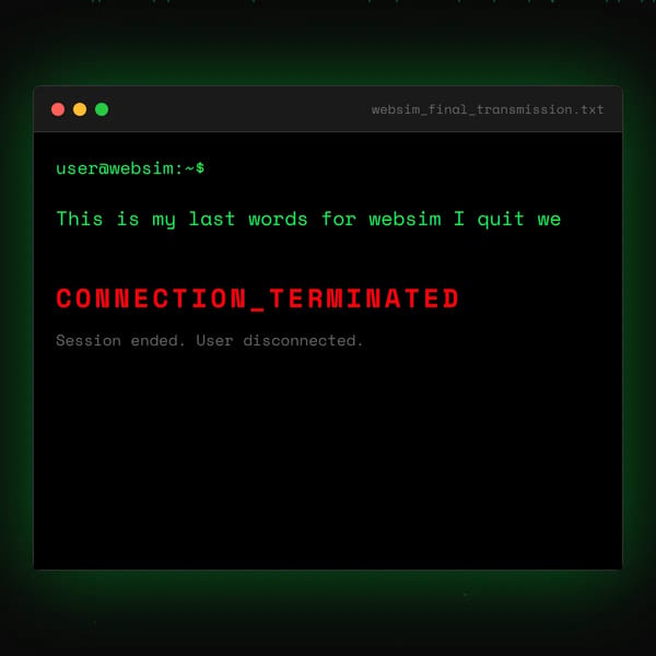 Final Transmission