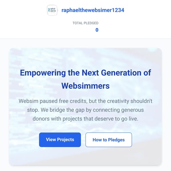 raphaelthewebsimer1234 Foundation