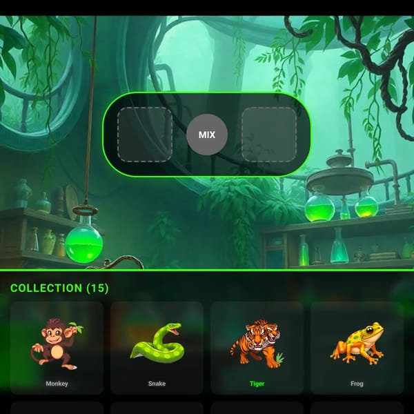 Jungle Lab Animal Mixer