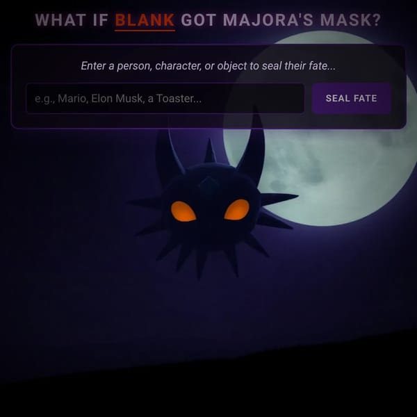 What if... Majora's Mask?