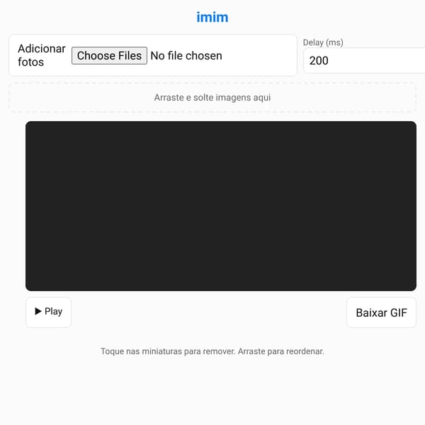 imim — Criador de GIFs