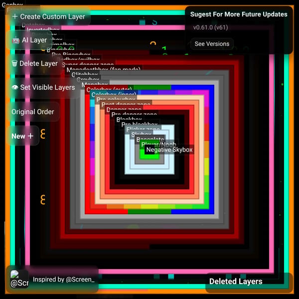 Skybox Layers Map — Simulator
