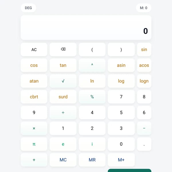 Scientific Calculator