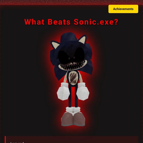 What Beats Sonic.exe?