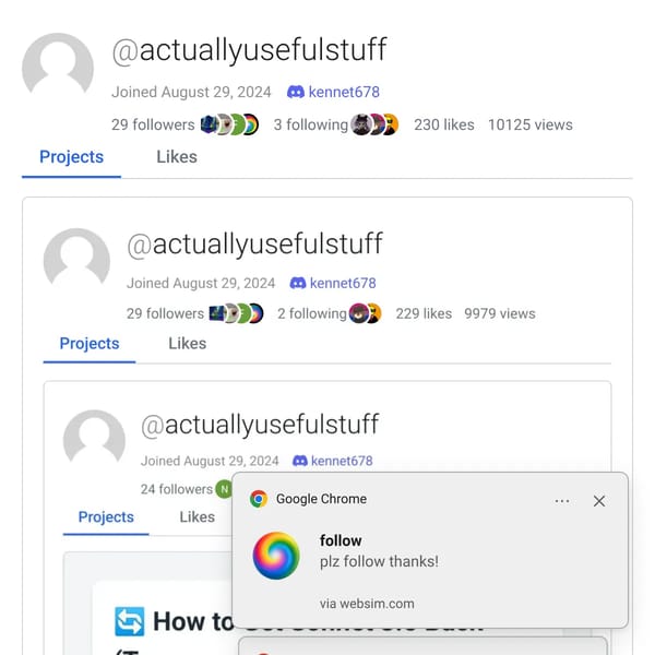 User Profile Page