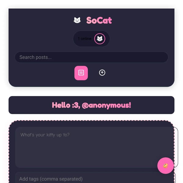 SoCAT! - Kitten Network