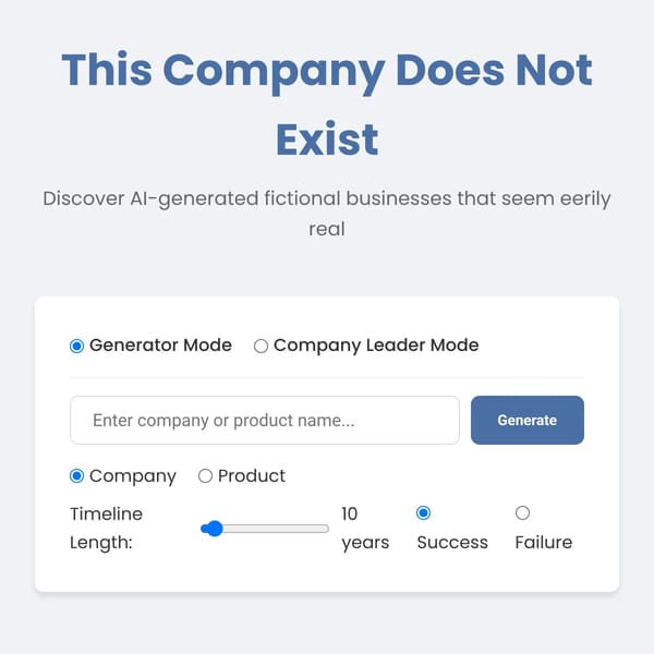 Company creator 0.25 The CEO Update
