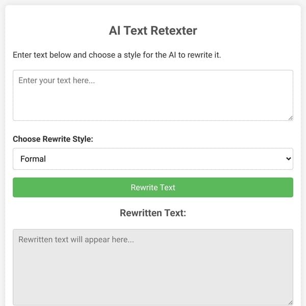 AI Text Retexing 6.0